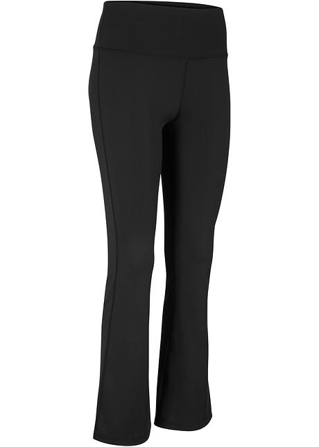 Shaping Sporthose, ausgestellt in schwarz von vorne - bpc bonprix collection