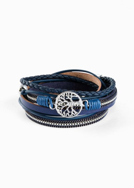 Wickelarmband in blau - bpc bonprix collection