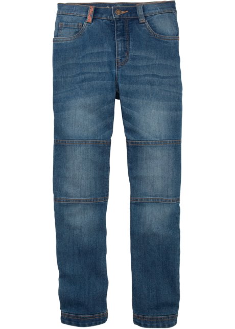 Finkid Kuusi Denim robuste 5‑Pocket Hose aus Jeans mit Knieverstärkung 