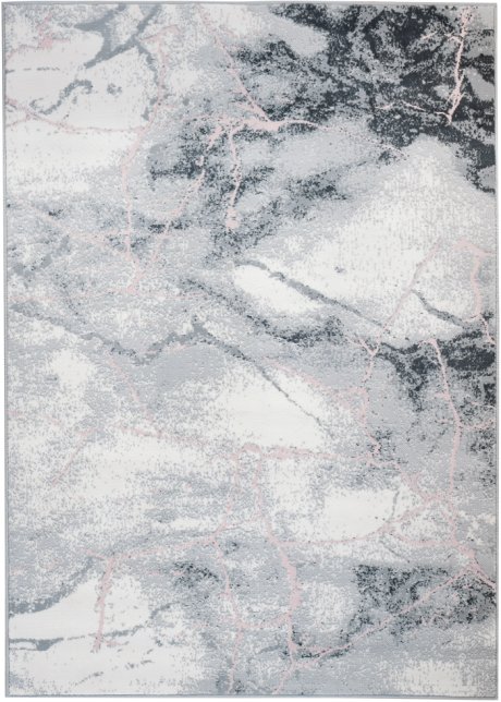 Teppich in marmorierter Musterung in grau - bpc living bonprix collection