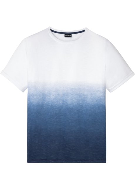T-Shirt, Slim Fit in weiß von vorne - RAINBOW