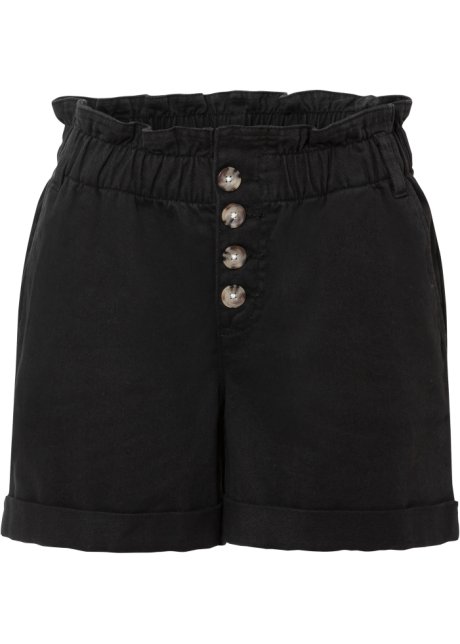 Shorts in schwarz von vorne - RAINBOW