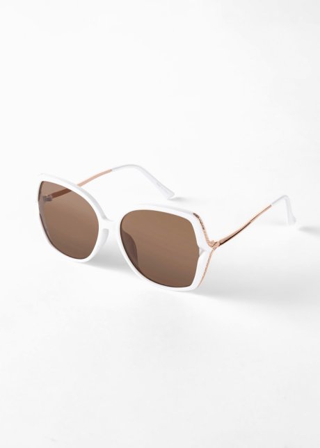 Sonnenbrille in weiß - bpc bonprix collection
