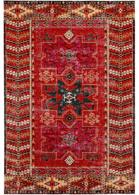 In-und Outdoor Teppich in warmen Farben in rot - bpc living bonprix collection