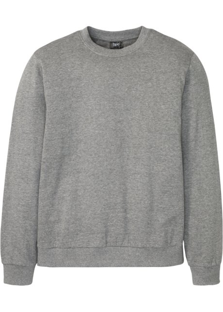 Sweatshirt in grau von vorne - bpc bonprix collection