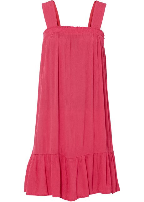 A-Linien-Kleid in pink von vorne - RAINBOW