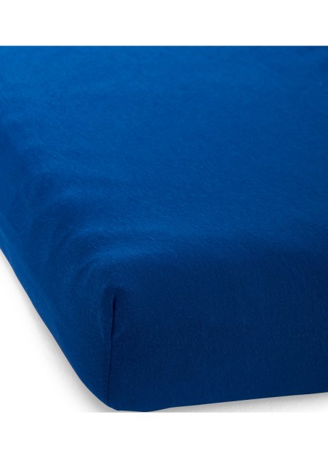 Jersey Spannbettlaken in Trendfarben in blau - bpc living bonprix collection
