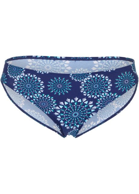 Bikinihose in blau von vorne - bpc bonprix collection