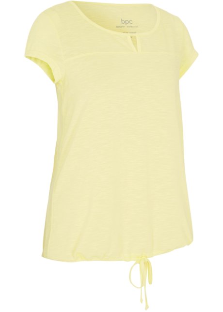 Funktions-T-Shirt, schnelltrocknend in gelb von vorne - bpc bonprix collection