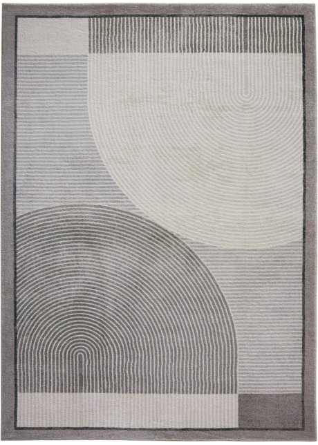 Teppich mit geometrischer Musterung in grau - bpc living bonprix collection