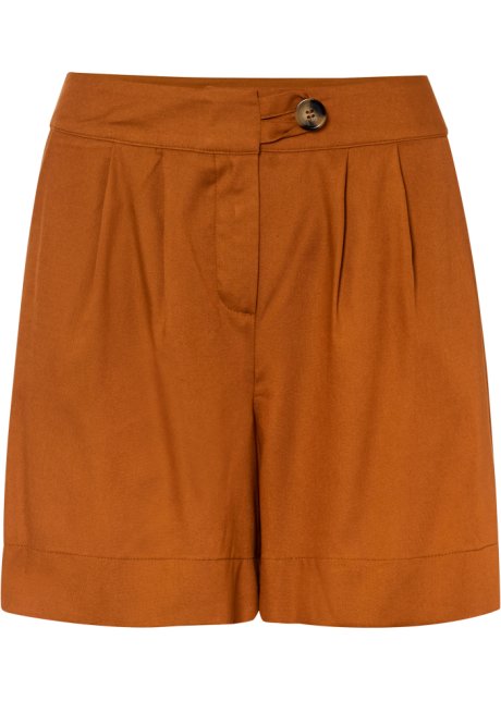 Shorts in braun von vorne - BODYFLIRT