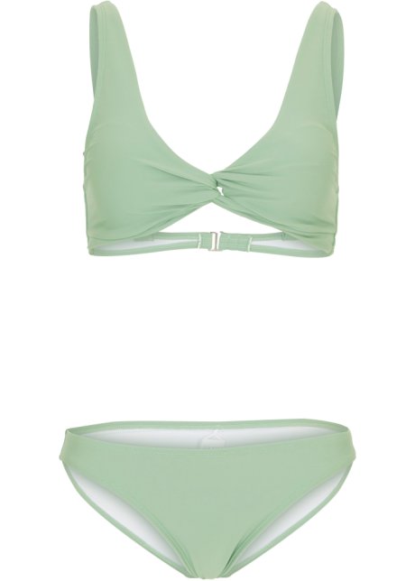 Bikini (2-tlg.Set) in grün von vorne - RAINBOW