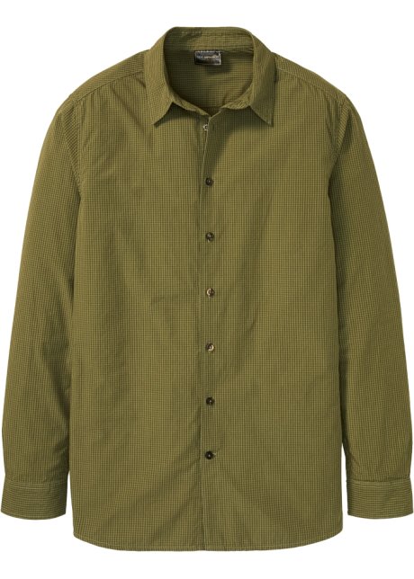 Langarmhemd in grün von vorne - bpc selection