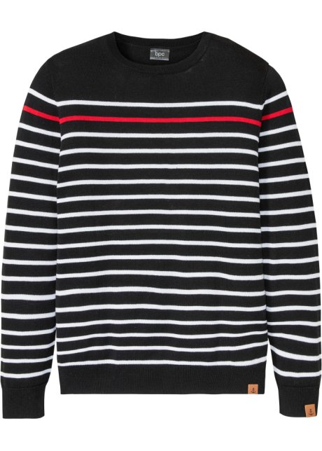 Pullover  in schwarz von vorne - bpc bonprix collection