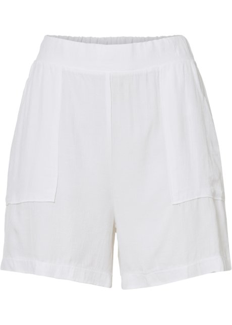 Shorts in weiß von vorne - BODYFLIRT