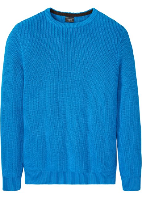 Pullover in blau von vorne - bpc bonprix collection