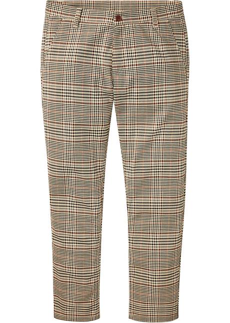 Regular Fit Chinohose, Straight in braun von vorne - bpc selection