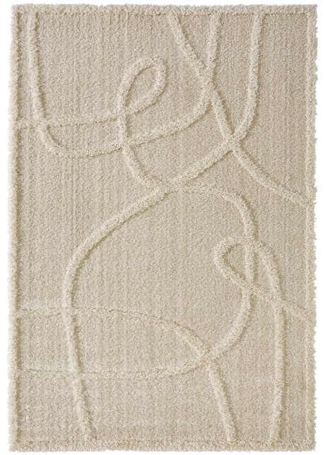 Teppich in Hoch-Tief Musterung in beige - bpc living bonprix collection