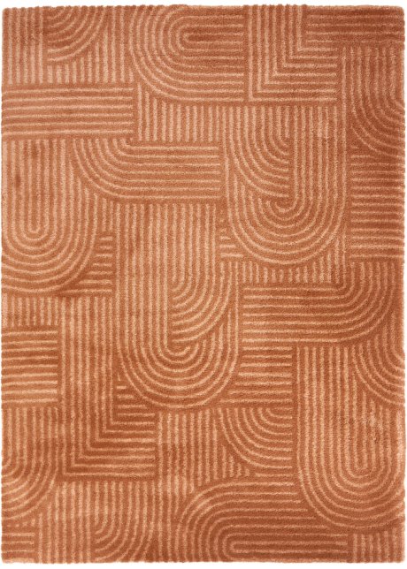 Teppich mit moderner Musterung in orange - bpc living bonprix collection