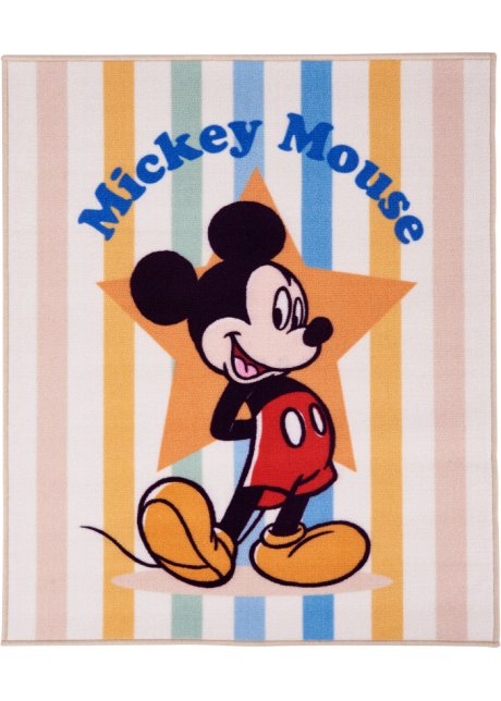 Waschbarer Teppich Disney Mickey in bunt - Disney