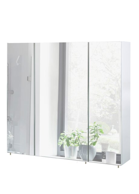Spiegelschrank in weiß von vorne - bpc living bonprix collection