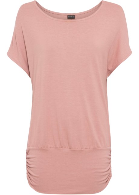 Shirt in rosa von vorne - BODYFLIRT