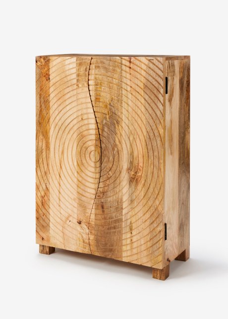 Massivholz Schrank in braun von vorne - bpc living bonprix collection