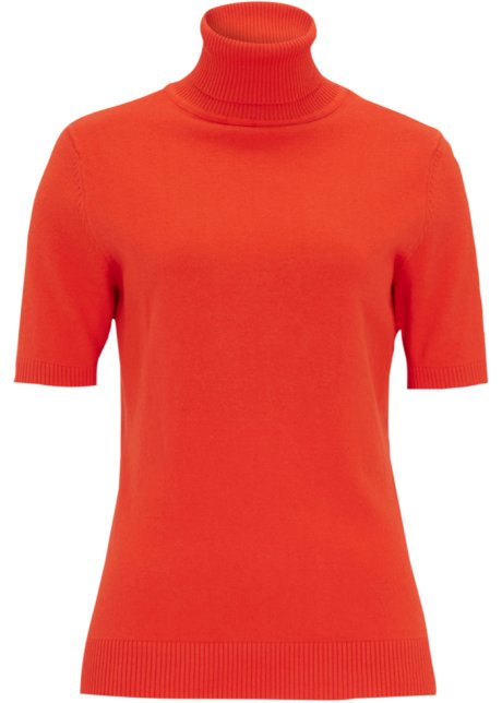 Pullover in orange von vorne - bpc selection