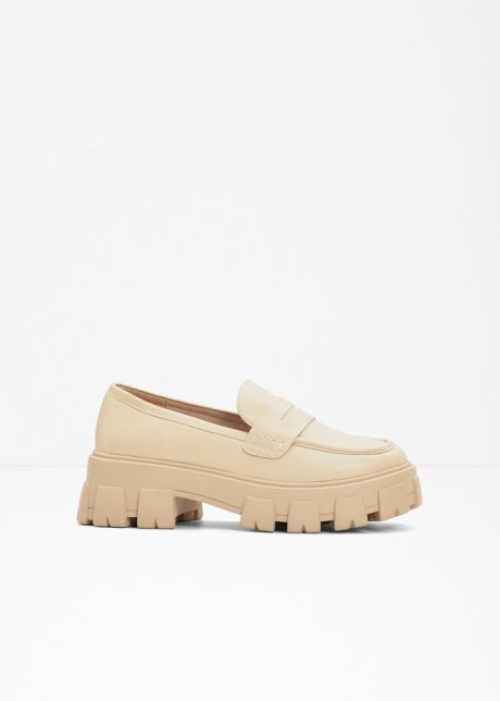 Chunky Loafer in beige - RAINBOW