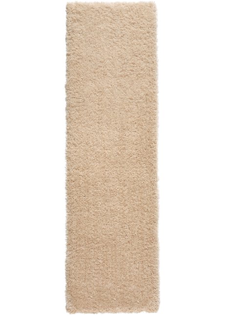 Hochflor Teppich mit besonders dichtem Flor in beige - bpc living bonprix collection