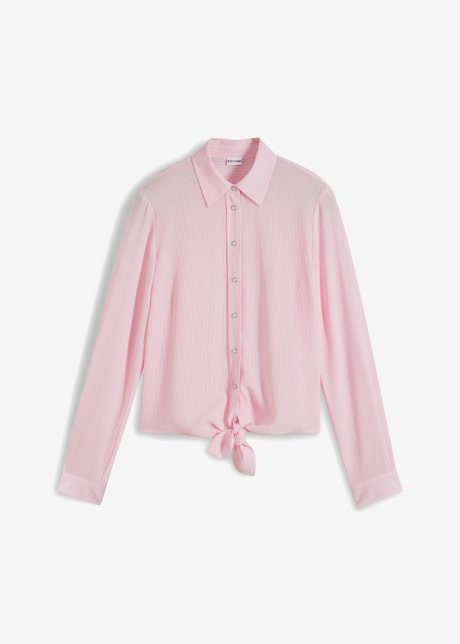 Bluse in rosa von vorne - BODYFLIRT