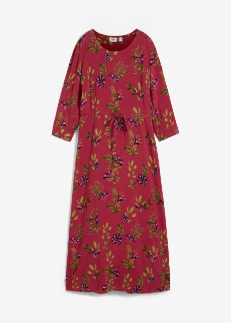 Oversize-Kleid in pink von vorne - bpc bonprix collection