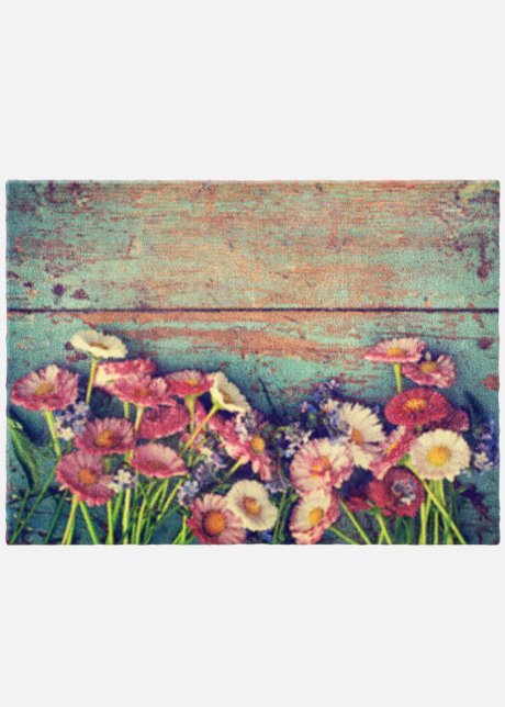 Fußmatte mit floralem Design in pink - bpc living bonprix collection