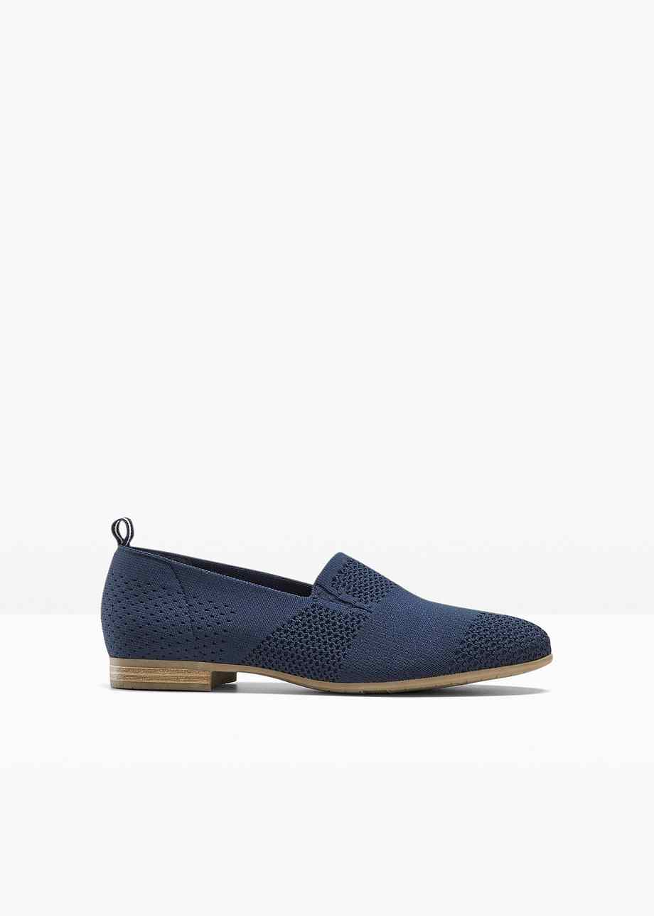 Trendiger Loafer von Jana in HWeite blau