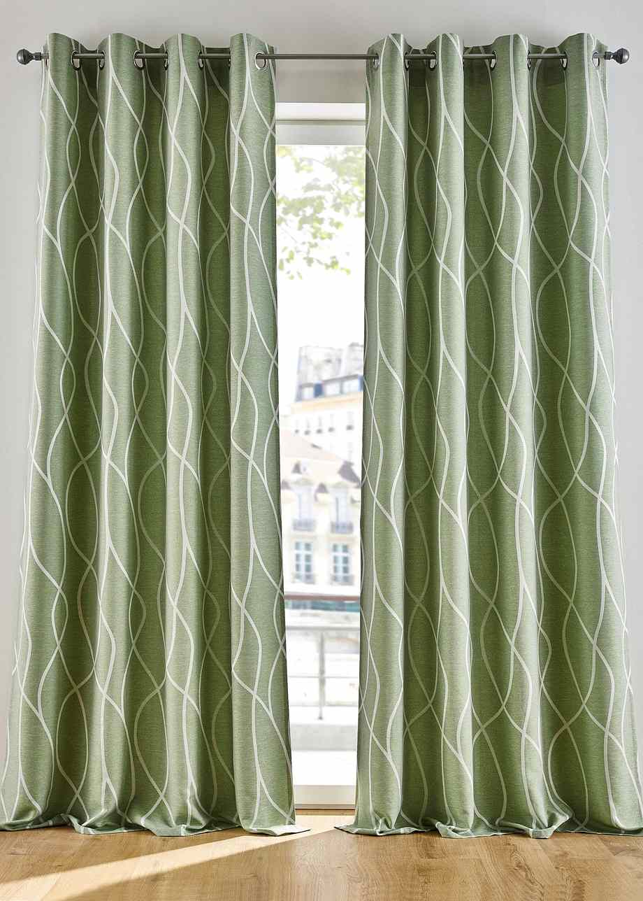 vorhang dunkelgr�n blickdicht