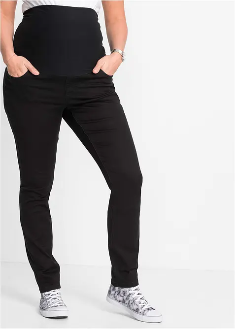 Skinny Umstandsjeggings schwarz main image 0