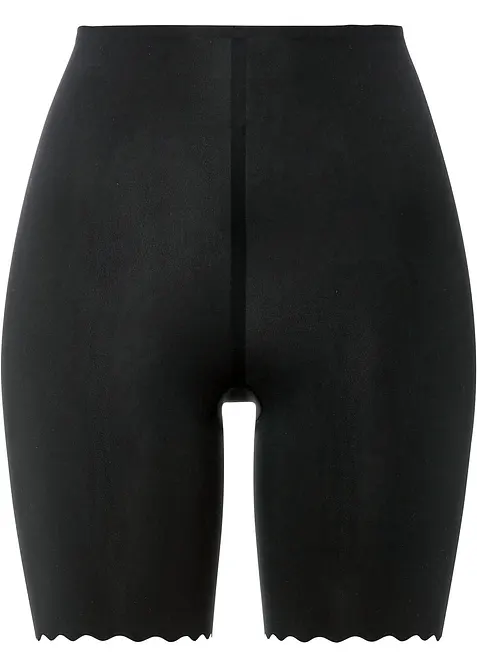 Light Shape-Radlerhose in schwarz von vorne - bonprix