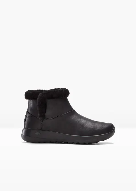 Skechers Boots in schwarz von vorne - Skechers