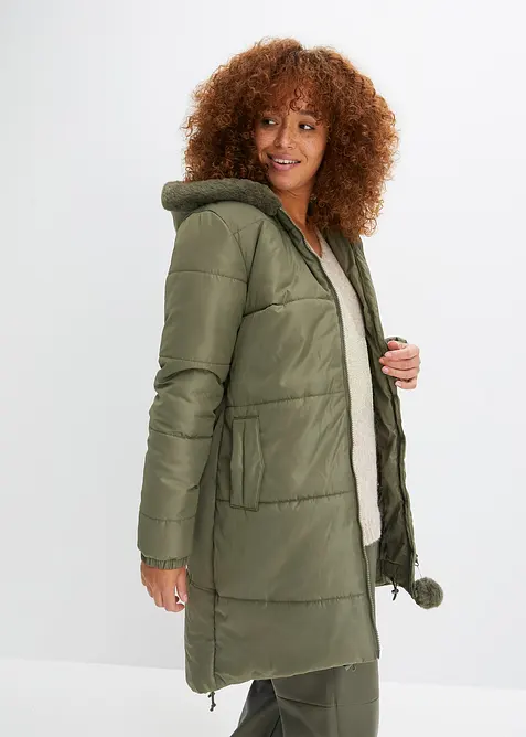 Parka in grün von vorne (im Anschnitt) - bonprix