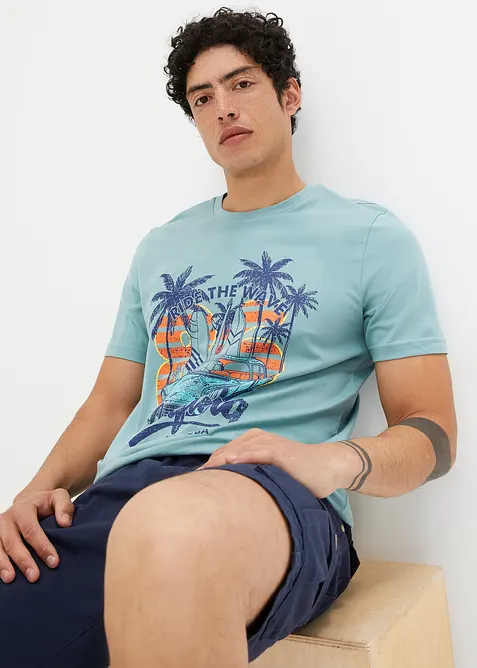 bonprix, T-Shirt aus reiner Bio-Baumwolle