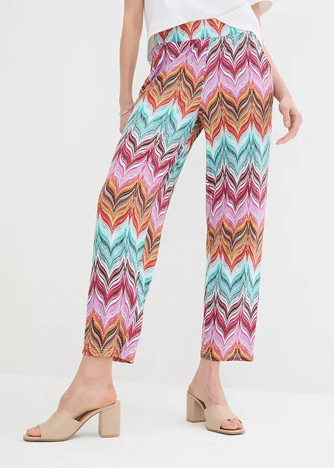 Jersey-Hose in bunt von vorne - bonprix