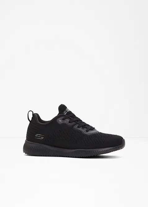 Skechers Komfort-Sneaker mit Memory Foam in schwarz von vorne - Skechers