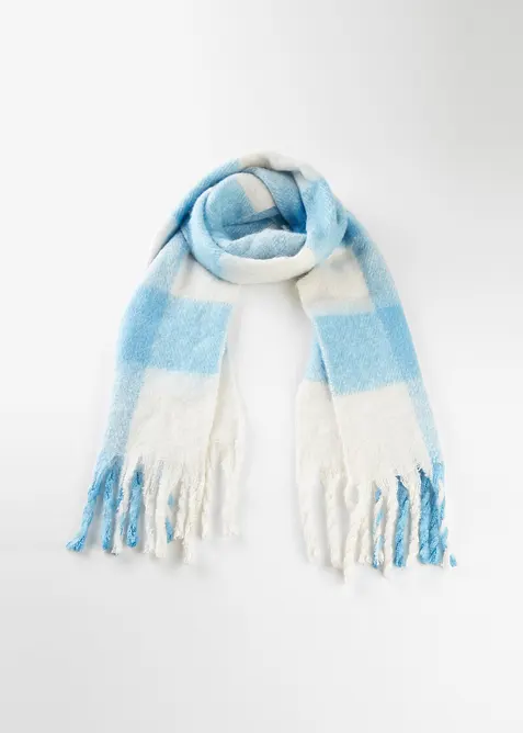 Schal in blau von vorne - bonprix