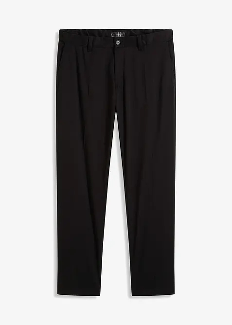 Regular Fit Hose, Straight in schwarz von vorne - bonprix