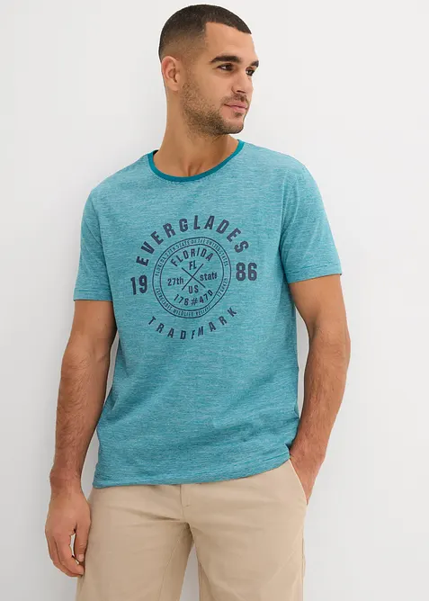 bonprix, T-Shirt (2er Pack) aus reiner Baumwolle