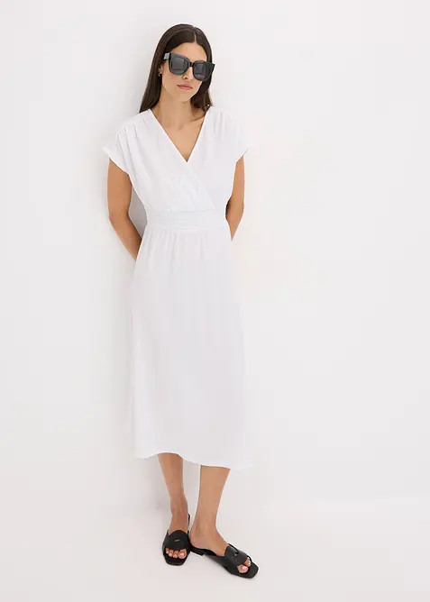 bonprix, Jerseykleid aus luftigem Crêpe