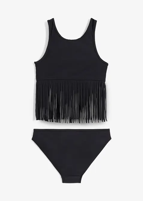 Bikini (2-tlg.Set) in schwarz von hinten - bonprix
