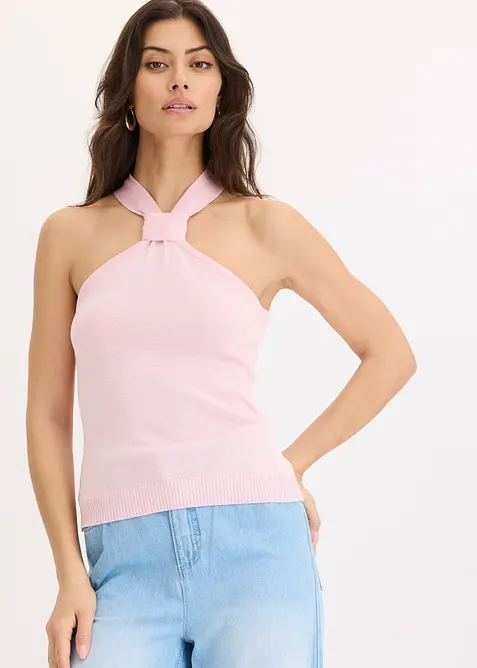 bonprix, Neckholder Top mit softer Viskose