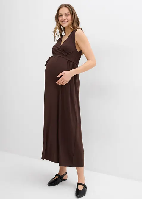 bonprix, 2-in-1 Umstands-Maxikleid mit diskreter Stillfunktion