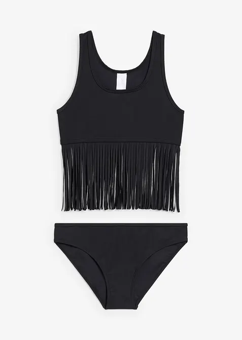 Bikini (2-tlg.Set) in schwarz von vorne - bonprix